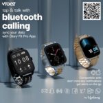 Vibez Majestic Luxury Smartwatch for Women & Men - Stainless Steel Strap, 1.83"Display, High Resolution, 60 Sports Modes,100+ Watch Faces, Long Battery & Bluetooth Calling Smart Watch for Women & Men - Image 4