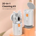 Portronics Clean G 20 in 1 Multipurpose Device Cleaner Cleaning Kit for Laptops, Smartphones, Keyboards, Desktop & Earphones(White) - Image 3