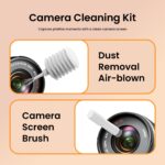 Portronics Clean G 20 in 1 Multipurpose Device Cleaner Cleaning Kit for Laptops, Smartphones, Keyboards, Desktop & Earphones(White) - Image 5