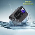 Elevea 𝟏𝟓 𝐘𝐞𝐚𝐫𝐬 𝐆𝐮𝐚𝐫𝐚𝐧𝐭𝐞𝐞 H32 Sports Camera – 4K 1080P Video, Dual LCD, 170° Angle, 16MP Action Cam for Biking, Diving, Vlogging, with Mount Kit - Image 4