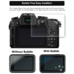 Premium 9H Unbreakable Glass Screen Protector Guard Compatible with Nikon Coolpix P950 BK – Transparent, Ultra Clear | Anti-Fingerprint and Anti-Scratch - Image 5