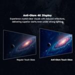 MANOMAY 55 Inch All-in-One Computer ADPM | 4K UHD Interactive Display | Android 14 Octa-Core 8GB RAM,128GB Storage | 20-Point Infrared Touch | Zero Bonding 400 Nits | for Office Education & Business - Image 8
