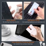 Robustt 10-in-1 Tech Cleaning Kit � Mobile & Laptop Cleaner Set for Phone, Keyboard, AirPods, and More - Includes Keycap Puller, SIM Ejector Pin, Foldable Cleaning Pen, Spray Bottle & More (Pack of 1) - Image 6