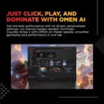 HP Omen, Intel Core Ultra 7 255H, 8GB RTX 5060 (24GB DDR5, 1TB SSD) 165Hz, 2k WUXGA, 3ms, 400 nits, 16''/40.6cm, Win11, M365* Office24, Black, 2.42kg, an0015TX, RGB, Gaming Laptop - Image 5
