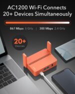 Cudy TR1200 | AC1200 Wireless Mini VPN Router with USB - Image 3
