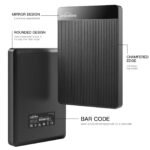 UnionSine 320GB 2.5" Ultra Slim Portable External Hard Disk Drive HDD-USB 3.0 for PC, Mac, Laptop, PS4, Xbox one,Xbox 360,HD-2510(Black) - Image 3