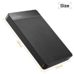UnionSine 320GB 2.5" Ultra Slim Portable External Hard Disk Drive HDD-USB 3.0 for PC, Mac, Laptop, PS4, Xbox one,Xbox 360,HD-2510(Black) - Image 4