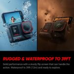 Insta360 Ace Pro 2-8K Waterproof Action Camera Co-Engineered with Leica, Flagship 1/1.3" Sensor, 8K30fps, 4K60fps, 2.5" Flip Screen, AI Noise Reduction, Long Lasting Battery - Image 5