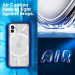 Spigen Ultra Hybrid for Nothing Phone (2) Case, Transparent Nothing Phone (2) Back Cover - TPU+Poly Carbonate｜Space Crystal - Image 5