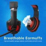 Drumstone (𝟏𝟓 𝐘𝐞𝐚𝐫𝐬 𝐰𝐚𝐫𝐫𝐚𝐧𝐭𝐲 G9000 Mini Wired Gaming Headset Over-Ear 7.1 Surround, Noise-Isolating with 120° Mic for PC PS5 Xbox Smartphones Tablets Laptops - Image 6