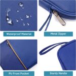 Seagull flight of fashion Single Layer Electronic Gadget Organizer Case, Tech Kit Accessories Organizer Bag With Mobile Stand - 27 X 20 X 3 Cm - Navy Blue - Model 2 - Nylon, Travel Accessories - Image 6