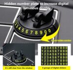 MAK Anti-Slip Car Dashboard Mat & Mobile Phone Holder Mount with Car Perfume -White Lining - Image 4