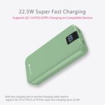 Beetel Volte Series PB20 20000mAh Power Bank 22.5W Fast Charging | Triple Output QC3.0, PD3.0 & PPS | Pass Through Charging | Designed for Apple iPhone, Samsung, OnePlus and All Smartphones | Green - Image 3