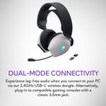 Alienware AW720H Dual Mode Wireless Gaming Headset, Dolby Atmos Space Sound, Wireless, 2.4GHz, 3.5mm Jack Cable, In-line Controls, Built-in Microphone, - Image 5
