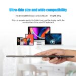 Wireless Bluetooth Foldable Keyboard Full Size Multi-Device Portable Keyboard, Compact, Silent & Rechargeable, Connect Upto 3 Devices for Tablet/Laptop/Phone/iOS/Android - Image 3