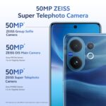 vivo V60 5G (Moonlit Blue, 16GB RAM, 512GB Storage) with No Cost EMI/Additional Exchange Offers - Image 3