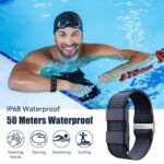 Smart Fitness Tracker, Activity Bracelet, Sleep Detection, Wearable Activity & Fitness Tracker for Multi-Sport Mode, IP68 Waterproof, Suitable for Both Men and Women， Free App Free APP Blue - Image 5