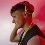 Pioneer DJ CUE1 On Ear DJ Wired Headphones - Black - Image 9