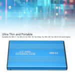External Hard Drive, USB 2.0 2.5 Inch Mobile Hard Disk 480Mbps Transmission for PC (320GB) - Image 3