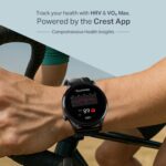 Boat Chrome Horizon, Premium Metal Body, Video Watch Faces, 1.51”(3.83cm) AMOLED Round Display, HRV & VO2 Max, Auto-Activity Detection, ASAP Charge, HRV Smartwatch for Men & Women (Midnight Black) - Image 5