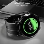Boat Chrome Horizon, Premium Metal Body, Video Watch Faces, 1.51”(3.83cm) AMOLED Round Display, HRV & VO2 Max, Auto-Activity Detection, ASAP Charge, HRV Smartwatch for Men & Women (Midnight Black) - Image 6