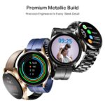 Boat Chrome Horizon, Premium Metal Body, Video Watch Faces, 1.51”(3.83cm) AMOLED Round Display, HRV & VO2 Max, Auto-Activity Detection, ASAP Charge, HRV Smartwatch for Men & Women (Midnight Black) - Image 7