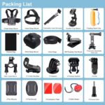 ADOFYS 40 in 1 Action Camera Accessory Kit Bundle Compatible for GoPro Hero 12/11/10/9/8/7/6/5/4/3/ SJCAM/Akaso/Apeman/Xiaomi Yi Action Camera - Image 3