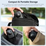 M.G.R.J® Portable Carrying Case Cover for DJI Osmo 360 Action Camera (Hard|EVA|Black) - Image 4