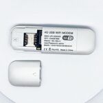 4G LTE USB WiFi Modem High Speed with Card Slot Portable Wireless Router White | Home Networking & Connectivity | Wireless Routers - Image 5
