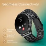 Fastrack Dezire FX1 PRO Fashion Smart Watch, 1.43" AMOLED, 466*466 Pixel Resolution, SingleSync BT Calling, AI Voice Assistant, 100+ Sports Modes & Smartwatch Faces, Upto 5 Day Battery, IP68 (Black) - Image 4