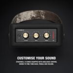 Marshall Stockwell II Portable Bluetooth Speaker with 20+ Hours of Portable Playtime, (360° Sound), Water-Resistant (IPX4) – Black & Brass. - Image 5