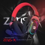 Redragon H510 Zeus-X RGB Wired Gaming Headset - 7.1 Surround Sound - 53MM Audio Drivers in Memory Foam Ear Pads w/Durable Fabric Cover- Multi Platforms Headphone - USB Powered for PC/PS4/NS - Image 3