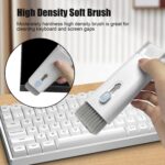 Brand Conquer 7 in 1 Multi-Function Laptop Cleaning Brush/Keyboard Cleaning kit/Gadget Cleaning kit Gap Duster Key-Cap Puller for Laptop,Monitor,Keyboard and Earphones with Spray Bottle (Blue) - Image 4