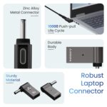 Ambrane USB C to Smart Tip Connector for Dell Laptops 100w PD Converter Power Supply (ADC-100) - Image 4