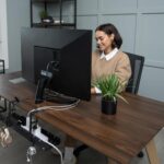 Herrlich Homes Adjustable Cable Organizer Tray | 28.5-55 cm Adjustable | Under Desk Cable Organizer Holder for Power Extention, Office/Home | Metal - Image 3