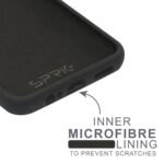 SPRIG Compatible with Redmi Note 11T 5G Phone Liquid Silicone Cover Premium Back Cover Drop Tested Shock Proof Mobile Case for Men, Women, Boys and Girls with Camera Protection (Black) - Image 5