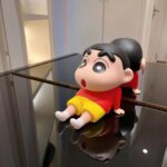 RAJMAAN Shinchan Red Action Figure Mobile Holder, Cute PVC Cartoon Phone Stand for Desk or Car, Stable Anti-Slip Holder for Kids, Teens, and Anime Fans - Image 4