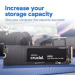 Crucial P310 1TB 2280 PCIe Gen4 3D NAND NVMe M.2 SSD – Up to 7,100 MB/s – Shift up to Gen4 – Internal Solid State Drive (PC) – CT1000P310SSD801 - Image 3