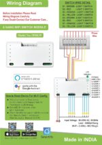 imagine technologies 8 Gang Smart WiFi Switch | Retro Fit with Manual Control | No Hub Required | Working Online & Offline| Alexa & Google Voice Control (8 Gang Smart WiFi Switch) - Image 4