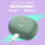 Noise Pop Buds Truly Wireless Earbuds with 50H of Playtime, Quad Mic with ENC, Instacharge(10 Min=150 Min), Bluetooth V5.3(Forest Pop) - Image 5