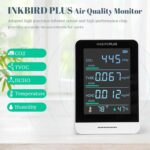 INKBIRDPLUS Air Quality Monitor Indoor CO2 Meter Accurate Tester for CO2 HCHO TVOC Temperature and Relative Humidity Real Time Display Rechargeable Battery - Image 3
