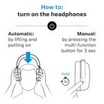 Sennheiser Momentum 4 Headphones - Bluetooth Headset for Crystal-Clear Calls, Adaptive Noise Cancellation, 60h Battery Life, Lightweight, Brown - Image 8