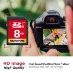 Gigastone 8GB SD Card UHS-I U1 Class 10 SDHC Memory Card Full HD Video Canon Nikon Sony Pentax Kodak Olympus Digital Camera - Image 4