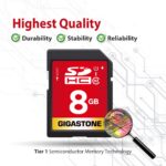 Gigastone 8GB SD Card UHS-I U1 Class 10 SDHC Memory Card Full HD Video Canon Nikon Sony Pentax Kodak Olympus Digital Camera - Image 5