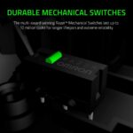 Razer DeathAdder Essential Gaming Mouse: 6400 DPI Optical Sensor - 5 Programmable Buttons - Mechanical Switches - Rubber Side Grips - Mercury White USB - Image 3