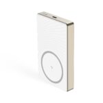 Toreto Magsafe Wireless 10000Mah Fast Charging USB Type-C Input Power Bank, 20W Output for iPhone 12 & Above, Android & Other Qi Enabled Devices + Magnetic Ring (eon Ultra, White+Gold) - Image 3