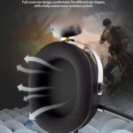 Yunir Gaming Headset,360° Surround Sound,50mm Drivers,3.5mm Plug in Headphones,Soft Earmuffs,Wired Headset for Watching Movies Listening to Music - Image 4