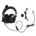 Yunir Gaming Headset,360° Surround Sound,50mm Drivers,3.5mm Plug in Headphones,Soft Earmuffs,Wired Headset for Watching Movies Listening to Music - Image 7