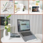 Dr.Stand Laptop Stand Adjustable & Portable | Foldable Laptop Table Stand for Desk | Lightweight Cooling & Reading Stand | Universal Holder for Laptops, Tablets & Books - Image 8