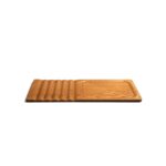 DailyObjects Striate Wooden Tray for Storage Organizer | Designed for Laptops, Tablets, Stationery and Mobile Phones | HeavyDuty Portable Compatible with Desk/Table - Image 5